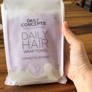 Daily Concepts Lavender Hair Wrap Towel